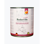 Baskerville Кабан та качка з гарбузом та зеленню повнораціонний вологий корм класу холістик для собак, 800 г