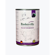 Baskerville Телятина та ожина повнораціонний вологий корм суперпреміум класу для цуценят, 400 г