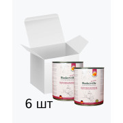 Baskerville Кабан та качка з гарбузом та зеленню повнораціонний вологий корм класу холістик для собак, упаковка 6 шт по 800 г