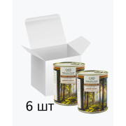 Упаковка консервованого корму Hubertus Gold для собак, дикий кабан з картоплею, 800 г 6 шт