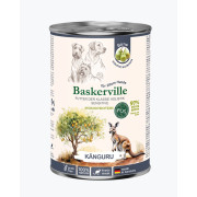 Baskerville Пребіо Кенгуру з грушею повнораціонний вологий корм класу холістик для собак з чутливим травленням та літніх собак, 400 г