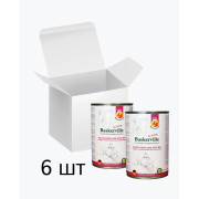 Baskerville Кабан та качка з гарбузом та зеленню повнораціонний вологий корм класу холістик для собак, упаковка 6 шт по 400 г