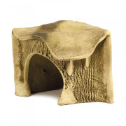 Декорація Природа Грот для черепах для акваріума кутова мала 14x16x13 см