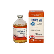 ТИЛОЗИН-200 для ін'єкцій (100 мл)
