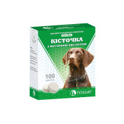 Прикормка мінерально-вітамінна для собак КІСТОЧКА з янтарною кислотою (100 таблеток)
