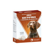 Прикормка мінерально-вітамінна для собак КІСТОЧКА з пивними дріжджами (100 таблеток)