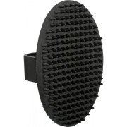 Щітка Trixie для котів масажна з шипами гумова з петлею для рук 8х13 см