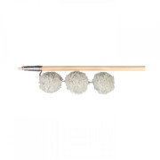 Іграшка Trixie для котів Вудочка з трьома м_ячиками з брязкальцем та котячою м_ятою плюш 35 см