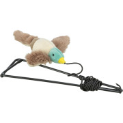 Іграшка Trixie для котів Птах для дверних проходів плюш 13 см