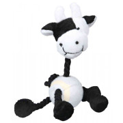 Іграшка Trixie для собак Тварина з тенісним м_ячом і мотузкою плюш 16 см