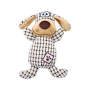 Іграшка Trixie для собак Собака в клітинку плюш/поліестер 26 см