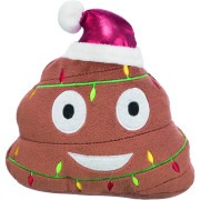 Іграшка Trixie для собак Різдв яний смайл зі звуком плюш 17 см