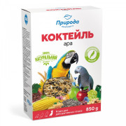 Корм Природа Коктейль Ара для великих папуг 850 г