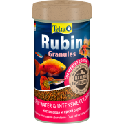 Корм Tetra Rubin Granules для акваріумних рибок для яскравості забарвлення гранули 100 г/ 250 мл