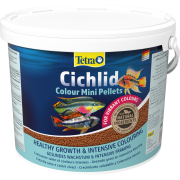 Корм Tetra Cichlid Colour Mini для невеликих цихлід для яскравості забарвлення гранули 10 л
