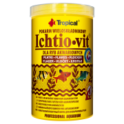 Корм Tropical Ichtio-Vit для всіх акваріумних риб пластівці 20 г/ 100 мл
