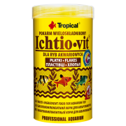 Корм Tropical Ichtio-Vit для всіх акваріумних риб пластівці 50 г/ 250 мл