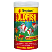Корм Tropical Goldfish Color Pellet для золотих рибок гранули 90 г / 250 мл
