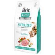 Корм сухой Brit Care Cat Grain Free Sterilized Urinary Health для стерилізованих котів для підтримання сечостатевої системи