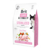 Корм сухий Brit Care Cat Grain Free Sterilized Sensitive для стерилізованих котів з чутливим травленням з кроликом 2 кг