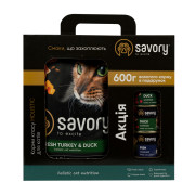 Набор Savory 2кг Утка    + консервы 600г