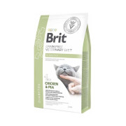 Корм сухий Brit Grain Free VetDiet Cat Diabetes для котів з цукровим діабетом беззерновий з куркою та горохом 2 кг
