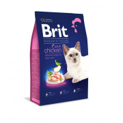 Корм сухий Brit Premium Cat by Nature Adult Chicken для дорослих котів з куркою 8 кг
