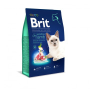 Корм сухий Brit Premium by Nature Cat Sensitive для котів із чутливим травленням з ягням 8 кг