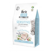 Корм сухий Brit Care Cat Grain Free Insect для дорослих котів з харчовою непереносимістю з комахами та рибою 400 г