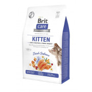 Корм сухий Brit Care Cat Grain Free Kitten Gentle Digestion Strong Immunity для кошенят для міцного імунітету з лососем 400