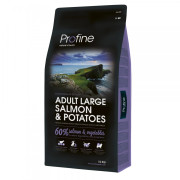 Корм сухий Profine Adult Large Breed Salmon для дорослих собак великих порід вагою від 25 кг з лососем та картоплею 15 кг