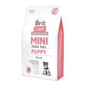 Корм сухий Brit Care Grain Free Mini Puppy Lamb для цуценят та молодих собак мініатюрних порід з ягням 2 кг