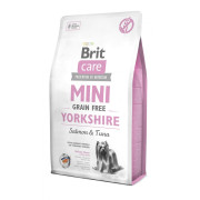 Корм сухий Brit Care Grain Free Mini Yorkshire для йоркширських тер_єрів з лососем та тунцем 2 кг
