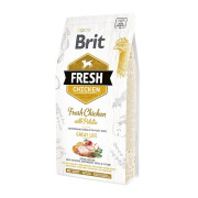 Корм сухий Brit Fresh Chicken/Potato Adult для дорослих собак всіх порід з куркою та картоплею 2,5 кг