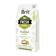 Корм сухий Brit Fresh Duck/Millet Active Run and Work для дорослих активних собак з качкою та пшоном 2,5 кг