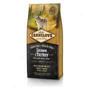 Корм сухий Carnilove Adult Large Breed Salmon and Turkey для дорослих собак великих порід вагою від 25 кг з лососем та індич
