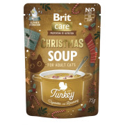 Корм вологий Brit Care Christmas Turkey Soup д/котів різдвяний суп з індичкою 75 г