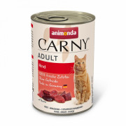 Корм вологий Carny Adult Beef для котів з яловичиною 400 г