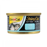 Корм вологий GimCat Shiny Kitten для кошенят з тунцем 70 г