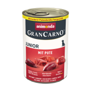 Корм GranCarno Junior Turkey консервований д/цуценят з індичкою 400 г арт.82474