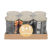 Набір 5+1 заводська упаковка Корм вологий Savory Dog Gourmand Duck паштет для дорослих собак усіх порід з качкою 400 г