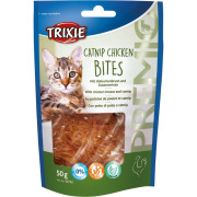 Ласощі Trixie Premio Catnip Chicken Bites для котів шматочки з курячою грудкою і котячою м_ятою 50 г