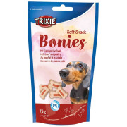 Ласощі Trixie Soft Snack Bonies для собак малих порід та цуценят з яловичиною та птицею 75 г