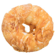 Лакомство Жевательное кольцо Denta Fun для чистки зубов с курицей ø10см/110г 5 шт/уп