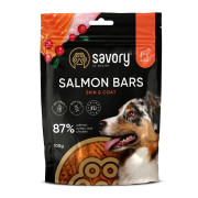 Джерки Savory Bars With Salmon, батончики з лососем 100 г