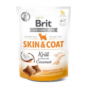 Ласощі Brit Care Functional Snack Skin and Coat для собак для здорової шкіри та шерсті з крилем та кокосом 150 г