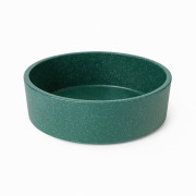 Миска Swastic OSTO для котів бамбукова 260 мл зелена