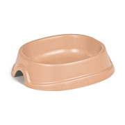 Миска Модерн №2 0,6 л рожево-бежева