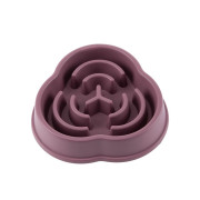 Миска-лабіринт WahoPet для собакдля повільного годування пластикова коричнева