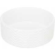 Миска Trixie для собак керамічна біла 400 мл 13 см